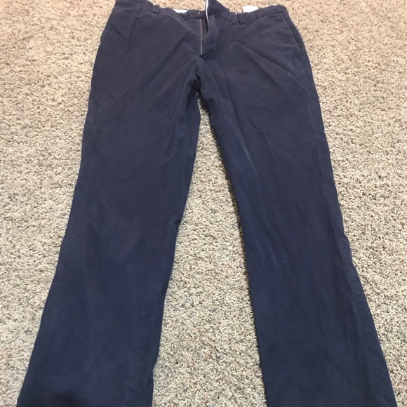 Navy Blue classic taper chinos - Picture 2 of 6